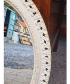 Ornate White Mirror KAS849 (3)