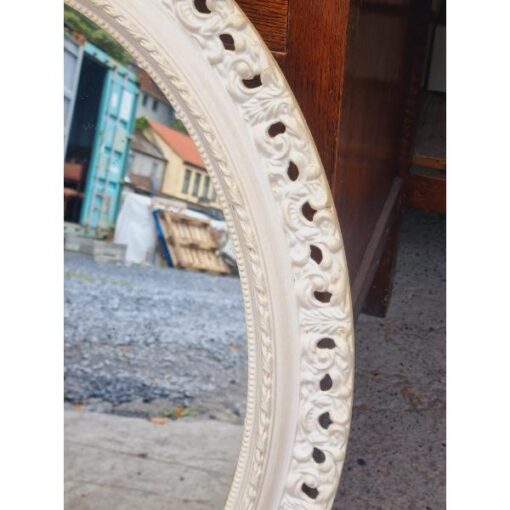 Ornate White Mirror KAS849 (3)