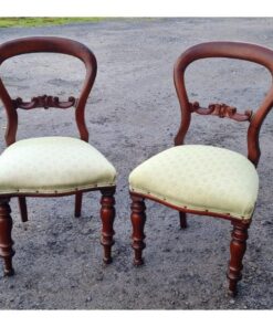 Pair of Balloon Back Chairs KAS862 (1)