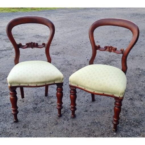 Pair of Balloon Back Chairs KAS862 (1)