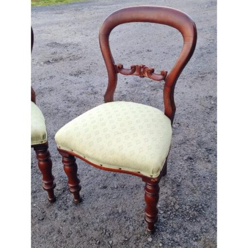Pair of Balloon Back Chairs KAS862 (2)