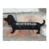 Sausage Dog Coat Hook D11206(1)