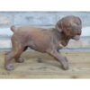 Small Cast Iron Rusty Dog D11481(3)