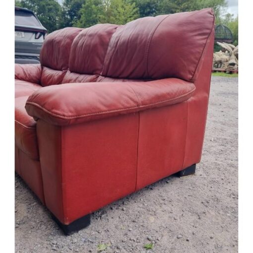 Three Seater Leather Couch KAS852 (3)
