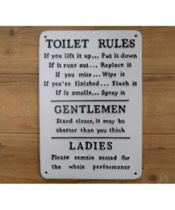 Toilet Rules D7129