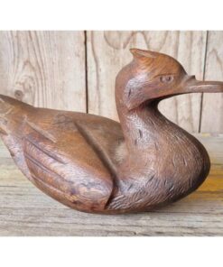 Carved Wooden Duck KAS903 (1)