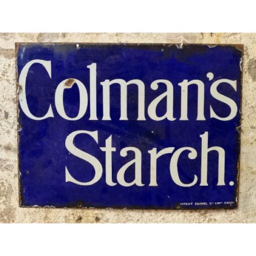 Colman's Starch - Enamel - Original KAS872