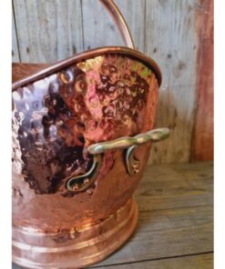 Copper Coal Scuttle KAS910 (2)
