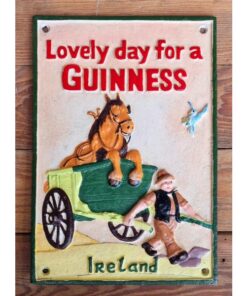 Guinness - Horse and Cart - Cast Iron HS659