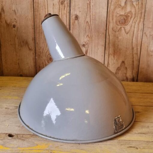 Industrial Shade - Enamel - Grey KAS887 (1)
