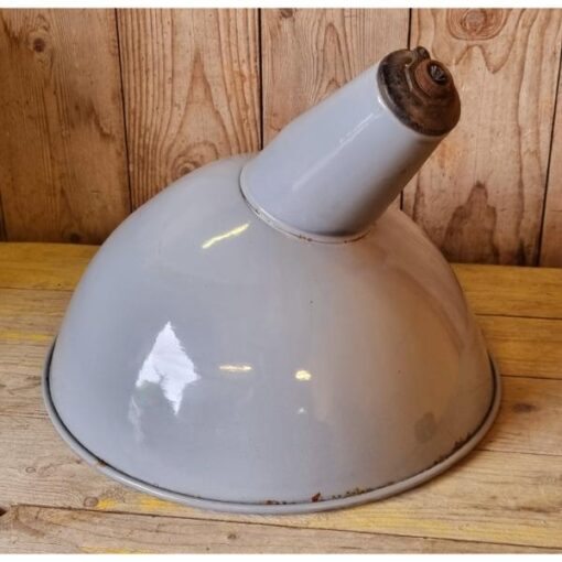 Industrial Shade - Enamel - Grey KAS887 (2)