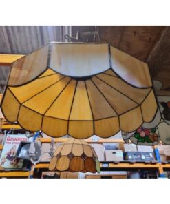 Leaded Glass - Shade - Yellow KAS883 (2)