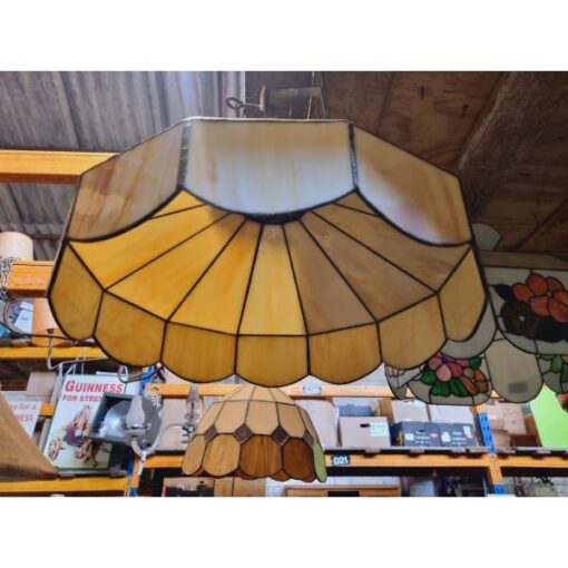 Leaded Glass - Shade - Yellow KAS883 (2)