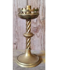 Ornate Brass Candle Holder KAS913 (1)