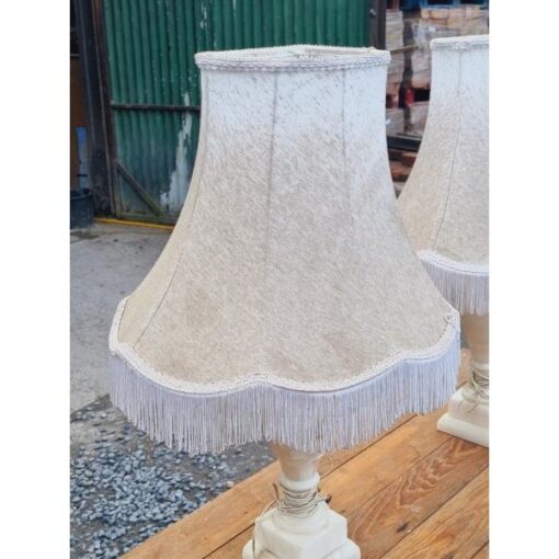 Pair of Lamps - Marble Base KAS884 (4)