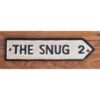 Road Sign - The Snug - Small HS654