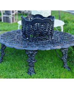 Tree Bench - Cast Iron - Black CH - R - 717 - B (1)