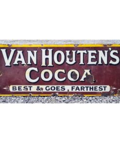 Van Houlten's Cocoa - Enamel - Large - Original KAS877 (1)