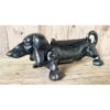 Boot Scraper Dog Cast Iron Large H45 (1)