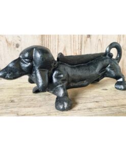 Boot Scraper Dog Cast Iron Large H45 (1)