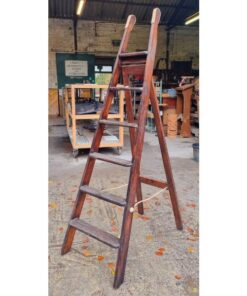 Folding Step Ladder Wooden KAS918 (1)