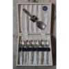 Set of 7 Silver Plate Spoons KAS943 (6)