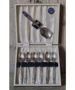Set of 7 Silver Plate Spoons KAS943 (6)