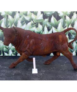 Cast Iron Rusty Bull D1030