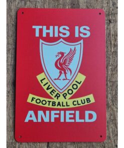 Liverpool Metal Small This is Anfield HS673