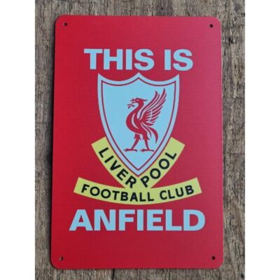 Liverpool Metal Small This is Anfield HS673