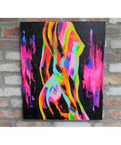 Wall Art Coloured Body D8567