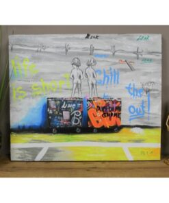 Wall Art Dumpsters D8562