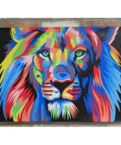 Wall Art Lion D8515