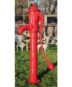 Cast Iron Pump Large Red H364 (1)