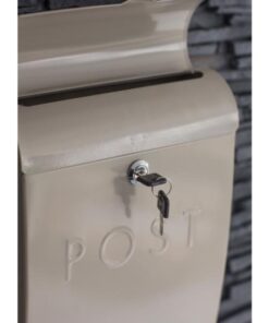 Classic Post Box with Lock Clay GT-63 (2)