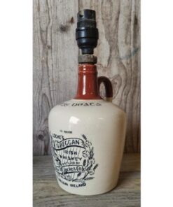 Lockes Whiskey Jug Converted Lamp KAS954 (2)