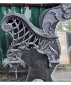 Ornate 3 Mirror Panel Black KAS997 (2)