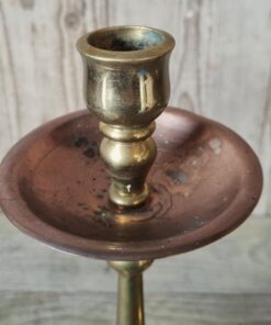 Pair of Brass Candle Holders KAS964 (2)