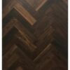 Unfinished Smoked Oak Herringbone