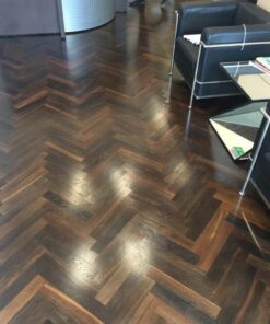 Unfinished Smoked Oak Herringbone (2)