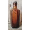 Vintage Bottle Brown Glass KAS960 (1)