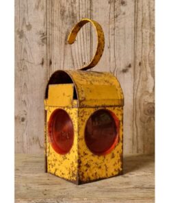 Chalwyn Yellow RailwayRoad Lamp KAS1085 (1)