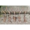 Set of 5 Large Ornate Coat Hangers KAS1136 (1)