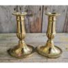 Brass Candle Holders Pair KAS1220 (1)