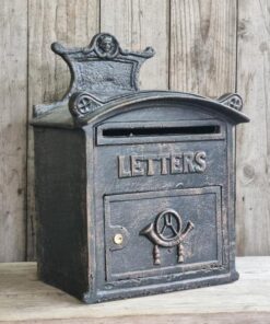 Cast Iron Wall Mounted Postbox CH-R-036 (1)