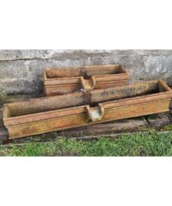 Pair of Cast Iron Hoppers KAS1146 (1)