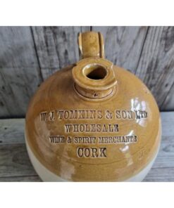 Stoneware Flagon W.J. Tomkins & Son Cork KAS1216 (2)