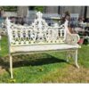 Bench Cast Iron Ornate H413 (1)