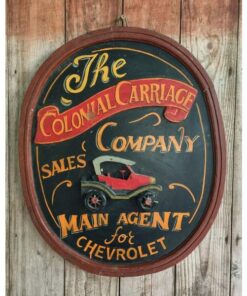Chevrolet Colonial Carriage Company Sign KAS1264 (1)
