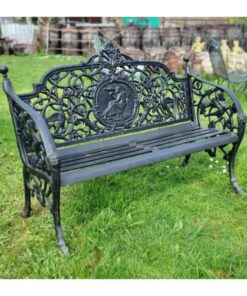 Medium Lady Bench Black CH R S126B-B (1)